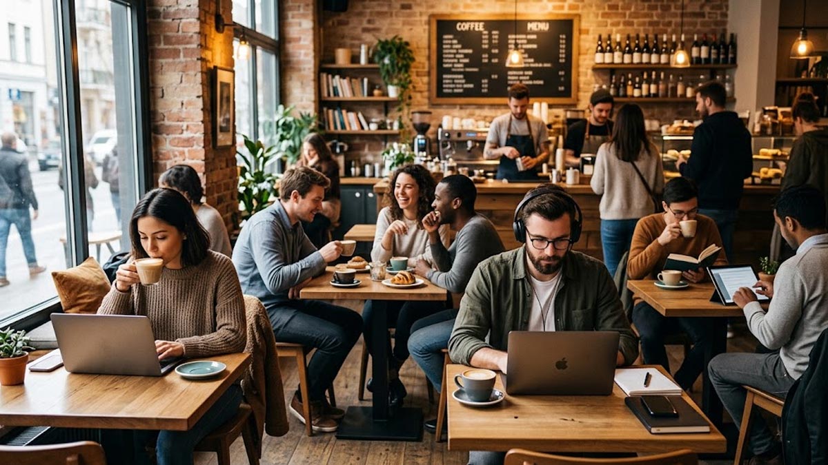 Why People Are Spending More Time in Coffee Shops Than Ever Before